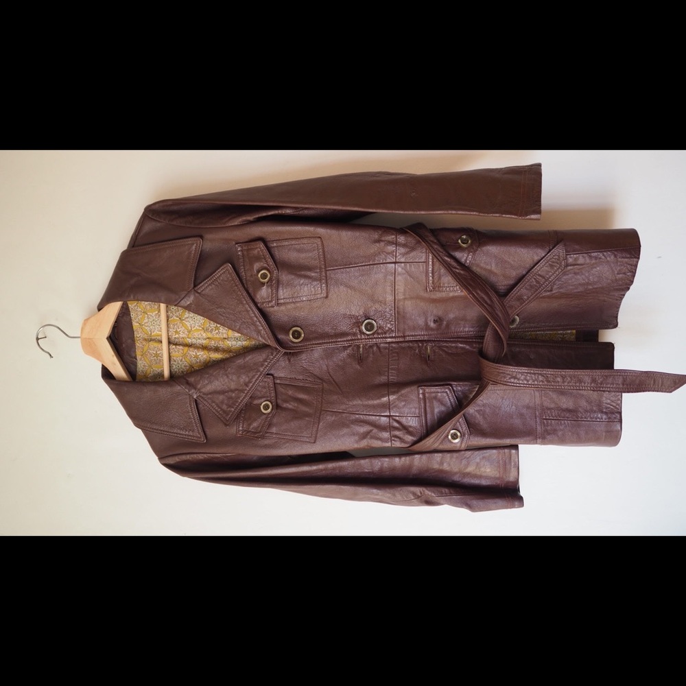 Vintage leather jacket